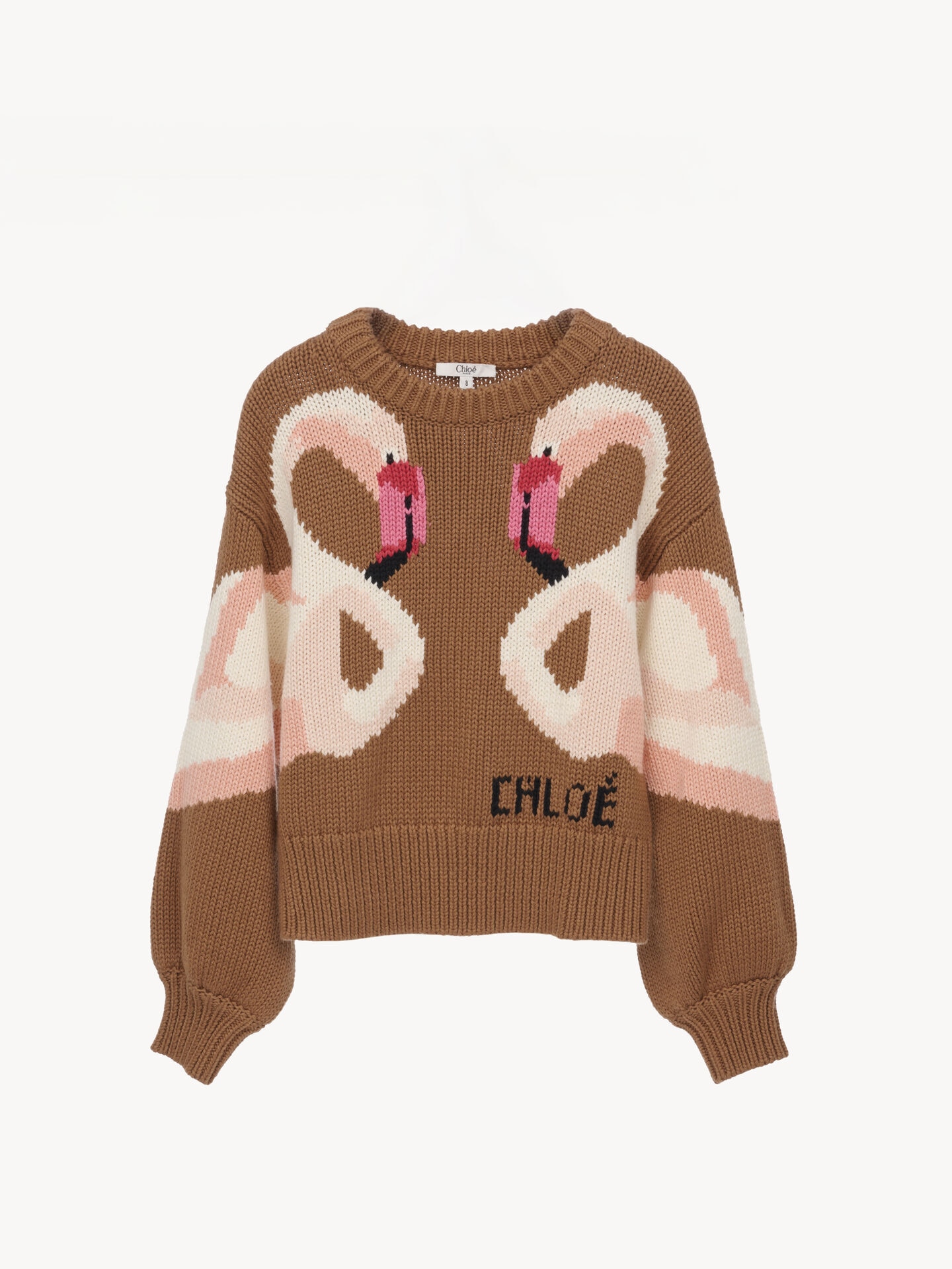 Chlo&eacute; Kids' logo jumper